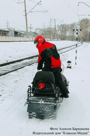 Снегоход Тайга-Патрульь багажник